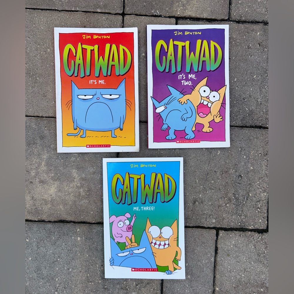 Catwad 1, 2 & 3 Books